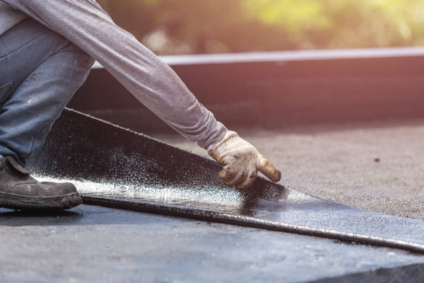 Professional Foundation Crack Repair technician working in Dorr, MI